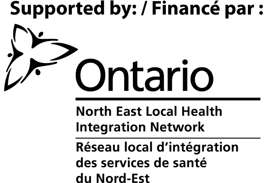Supported by: Ontario - North East Local Health Integration Network